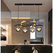 Подвес GLD-23916-4-BK+GD (1шт)